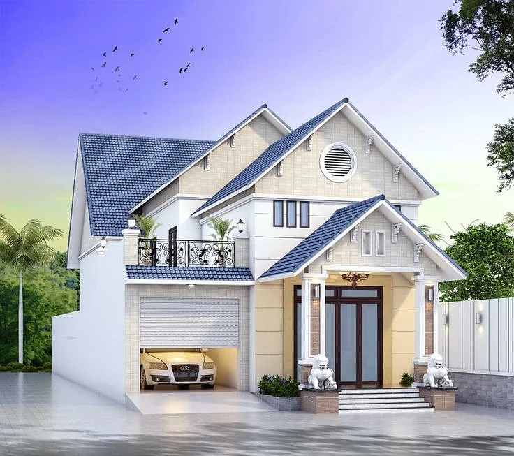 Nhà Cấp 4 Mái Thái Nên Thiết Kế Mái Đua Bao Nhiêu Là Hợp Lý?