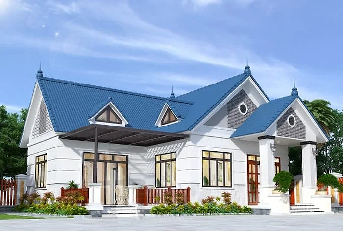 Nhà Cấp 4 Mái Thái Nên Thiết Kế Mái Đua Bao Nhiêu Là Hợp Lý?