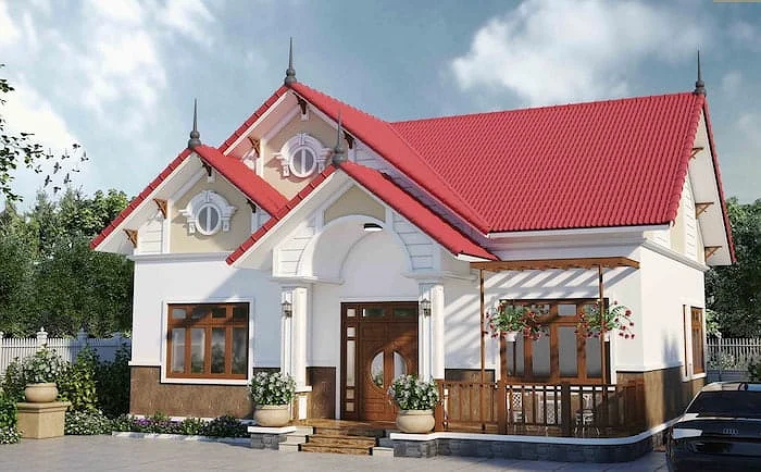 Nhà Cấp 4 Mái Thái Nên Thiết Kế Mái Đua Bao Nhiêu Là Hợp Lý?