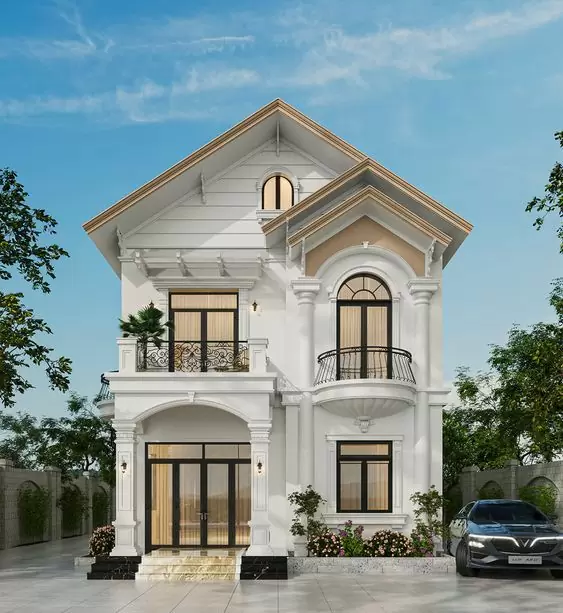Mẫu Nhà Mái Thái 2 Tầng Đẹp Cho Gia Đình 4–6 Người: Gợi Ý Công Năng Và Kiến Trúc